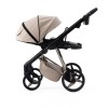 Carucior 3 in 1 Quantum Adamex Deluxe Beige Star 155 cu scoica testata ADAC