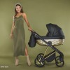 Carucior 3 in 1 Quantum Adamex Deluxe Black Star 102 cu scoica testata ADAC