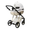 Carucior 3 in 1 Quantum Adamex Deluxe Pure White Star 104 cu scoica testata ADAC