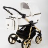 Carucior copii 3 in 1 Reggio Adamex Special Edition White Pure Gold Y211