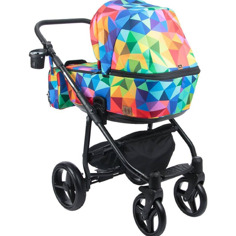 Carucior copii 3 in 1 Reggio Adamex Special Edition Rainbow Y123