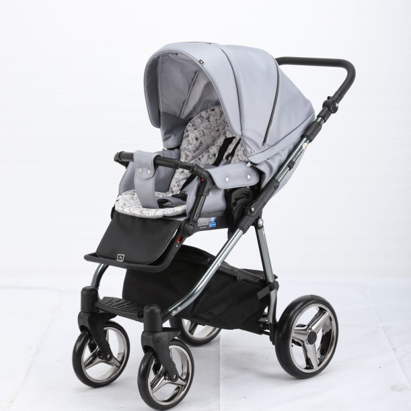 Carucior copii 3 in 1 Reggio Adamex Special Edition Platinum Y226