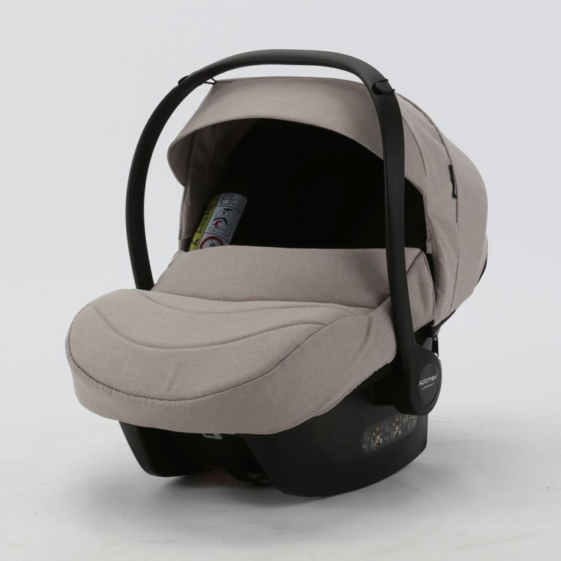 Carucior 3 in 1 Delta Adamex Beige TK111 cu scoica testata ADAC