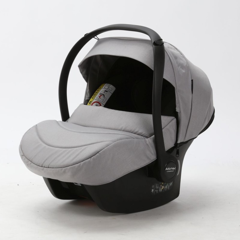 Noul carucior copii 3 in 1 Locco Adamex Light Grey TK56