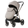 Carucior copii Sigma Natura Cappucino Adamex 3 in 1 cu scoica testata ADAC