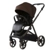 Carucior copii Sigma Natura Coffee Adamex 3 in 1 cu scoica testata ADAC