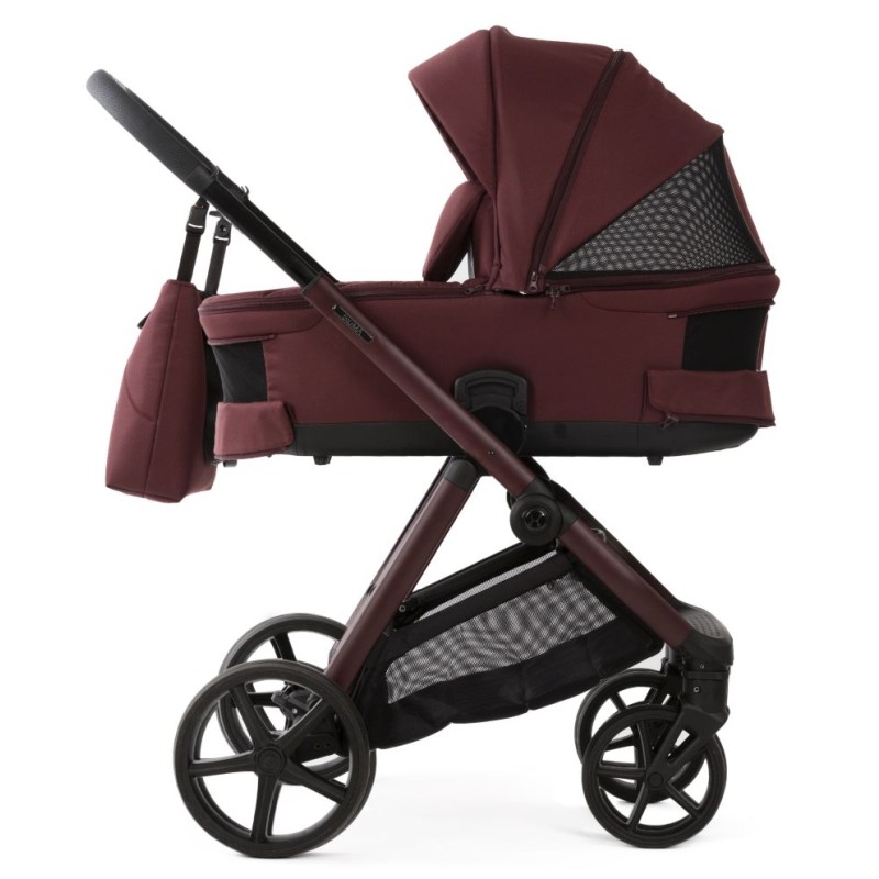 Carucior copii Sigma Natura Ruby Adamex 3 in 1 cu scoica testata ADAC