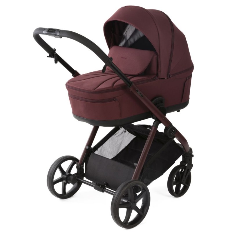 Carucior copii Sigma Natura Ruby Adamex 3 in 1 cu scoica testata ADAC