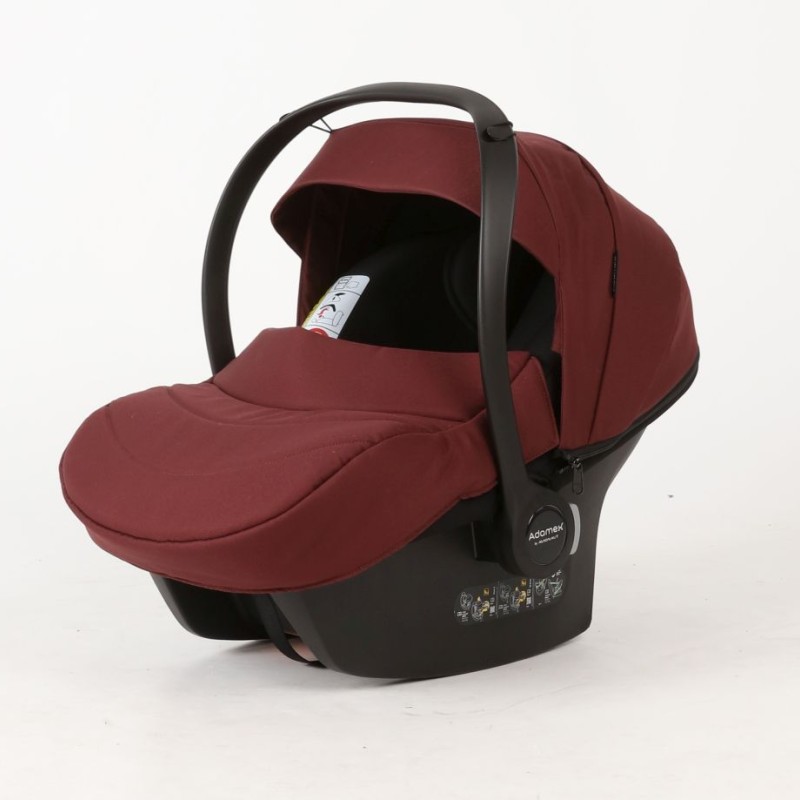 Carucior copii Sigma Natura Ruby Adamex 3 in 1 cu scoica testata ADAC