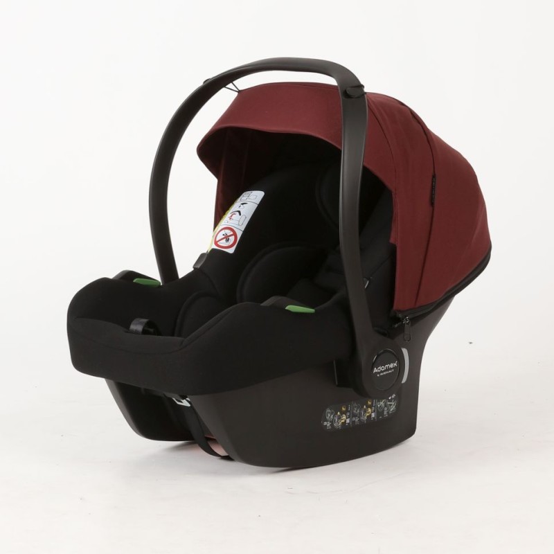 Carucior copii Sigma Natura Ruby Adamex 3 in 1 cu scoica testata ADAC