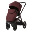 Carucior copii Sigma Natura Ruby Adamex 3 in 1 cu scoica testata ADAC