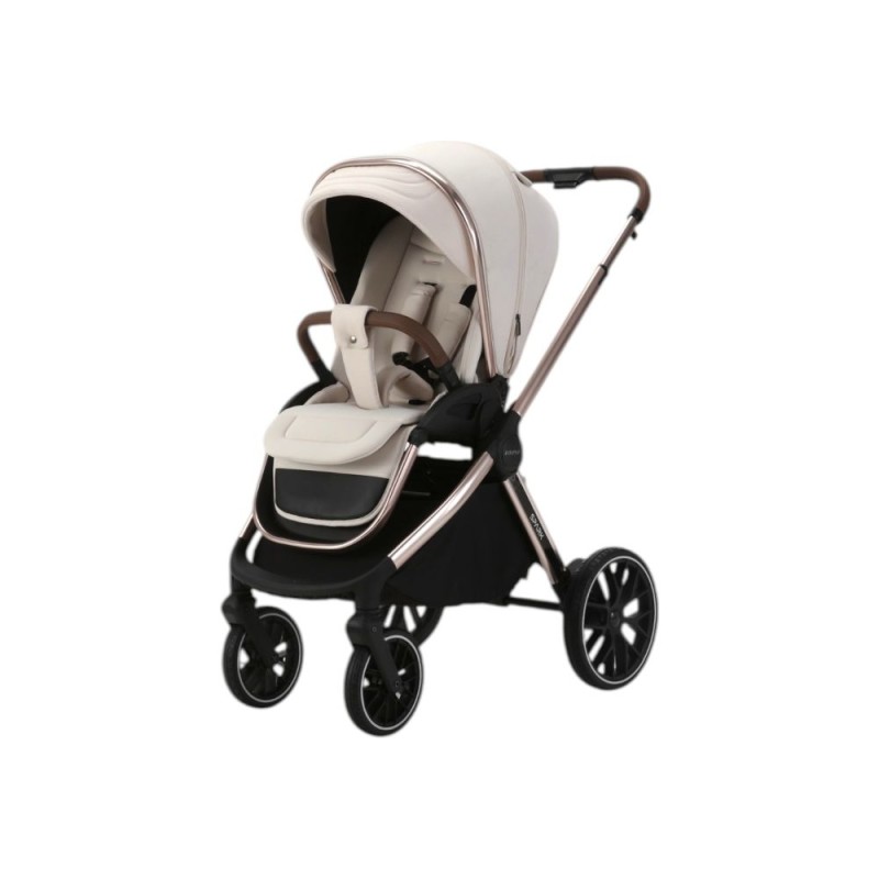 Spark Adamex Champagne-Vanilla 3in1 cu scoica Cybex Cloud G plus ADAC