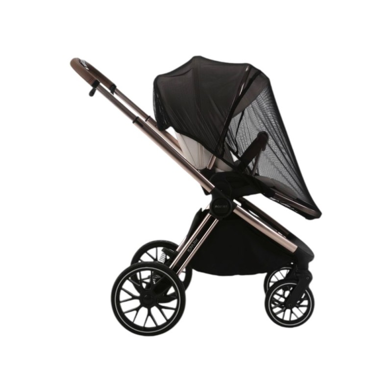 Spark Adamex Champagne-Vanilla 3in1 cu scoica Cybex Cloud G plus ADAC