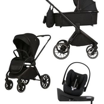 Spark Adamex Velvet-Carbon 4in1 cu scoica Cybex Cloud G plus ADAC si isofix