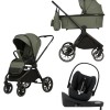 Spark Adamex Velvet-Salvia 4in1 cu scoica Cybex Cloud G plus ADAC si isofix