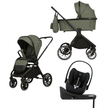 Spark Adamex Velvet-Salvia 4in1 cu scoica Cybex Cloud G plus ADAC si isofix