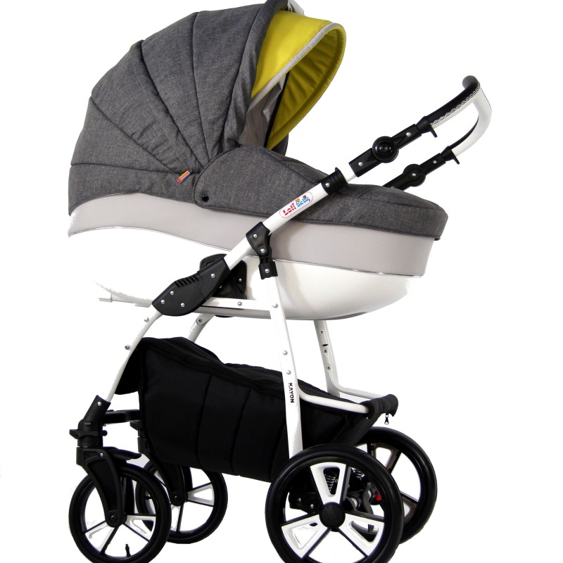 Carucior copii 3 in 1 Kayon Sport Grey