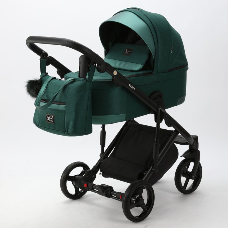 Carucior 3 in 1 Marco Adamex Green Smarald GA15