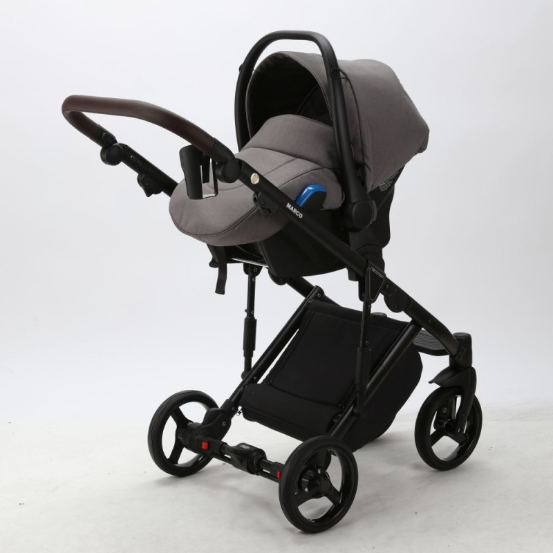 Carucior 3 in 1 Marco Adamex Grafit GA2