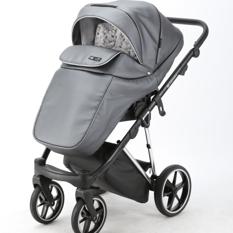 Carucior 3 in 1 Paolo Adamex Special Edition Grey Silver SM525