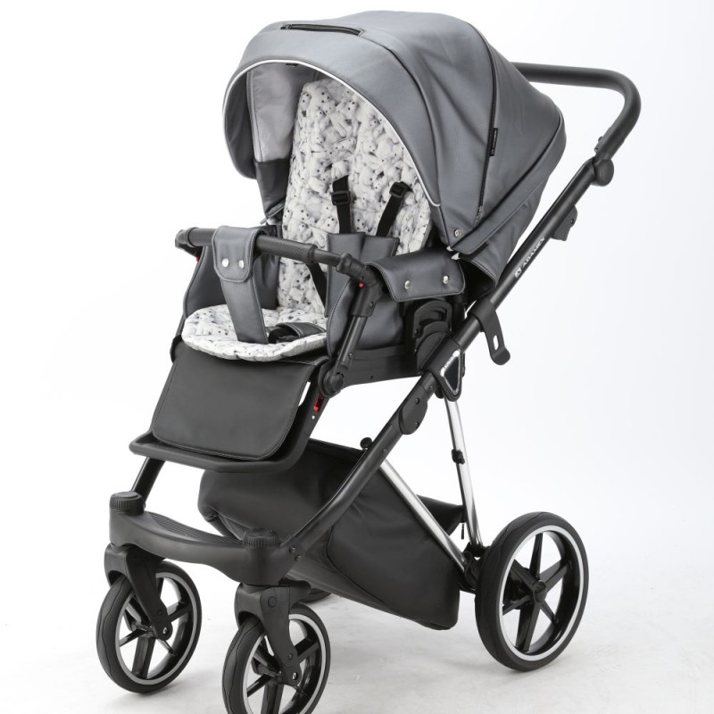 Carucior 3 in 1 Paolo Adamex Special Edition Grey Silver SM525