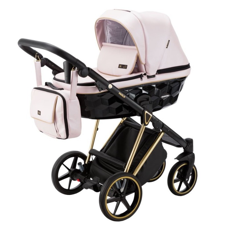 Carucior 3 in 1 Paolo Adamex Special Edition Pink SM509