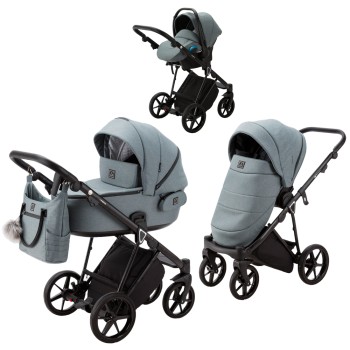 Carucior 3 in 1 Porto Adamex Aquamarine TK54