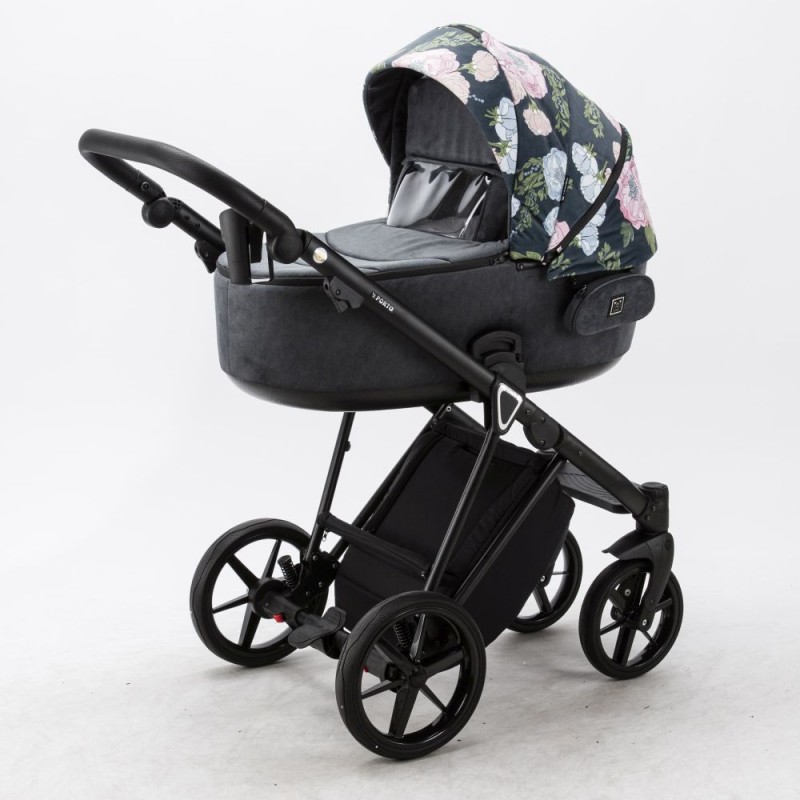 Carucior 3 in 1 Porto Adamex Special Edition Spring Flowers FL14