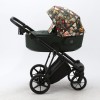Carucior 3 in 1 Porto Adamex Special Edition Green Flowers FL6