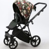 Carucior 3 in 1 Porto Adamex Special Edition Green Flowers FL6