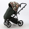 Carucior 3 in 1 Porto Adamex Special Edition Green Flowers FL6
