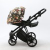 Carucior 3 in 1 Porto Adamex Special Edition Green Flowers FL6