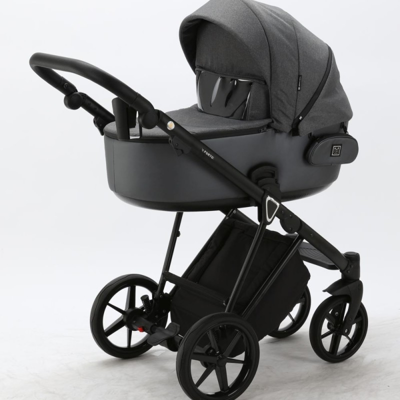 Carucior 3 in 1 Porto Adamex Dark Grey PS34