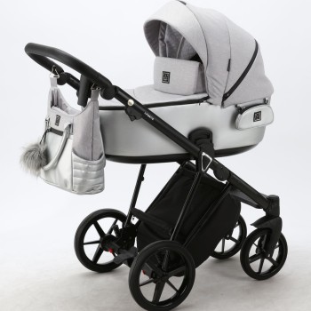 Carucior 3 in 1 Porto Adamex Light Grey PS89
