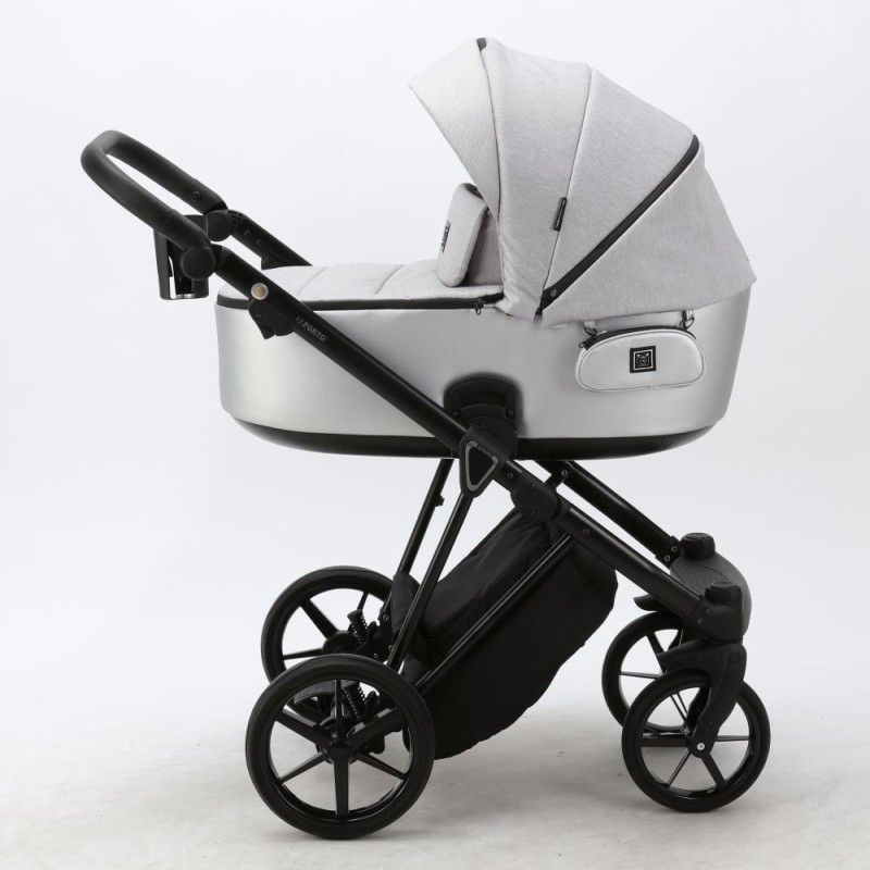 Carucior 3 in 1 Porto Adamex Light Grey PS89