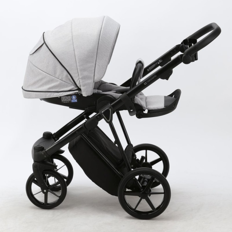 Carucior 3 in 1 Porto Adamex Light Grey PS89