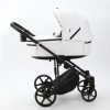 Noul carucior copii 3 in 1 Zico Adamex Deluxe White Leather SA1