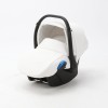 Noul carucior copii 3 in 1 Zico Adamex Deluxe White Leather SA1