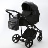Noul carucior copii 3 in 1 Zico Adamex Deluxe Black Leather SA2