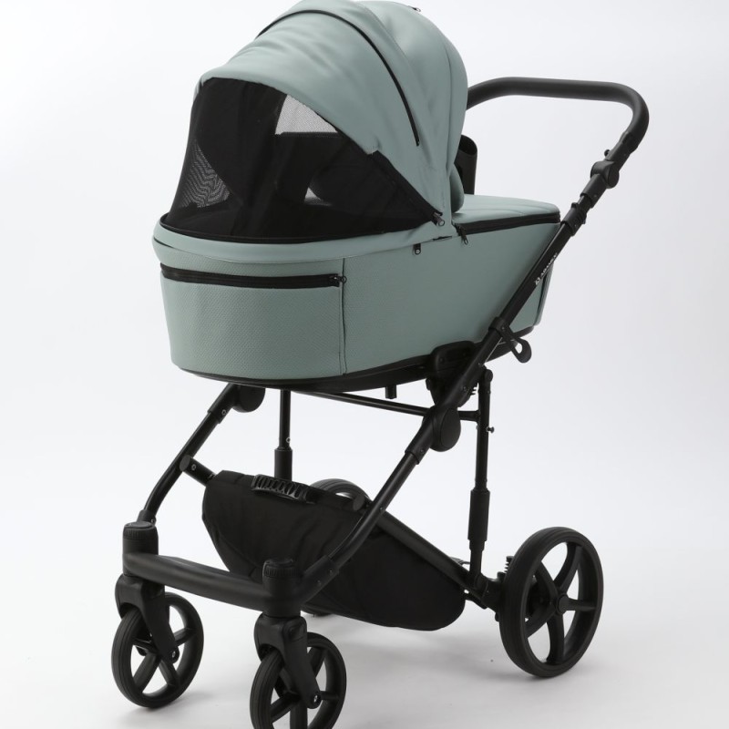 Noul carucior copii 3 in 1 Zico Adamex Deluxe Mint Leather SA20