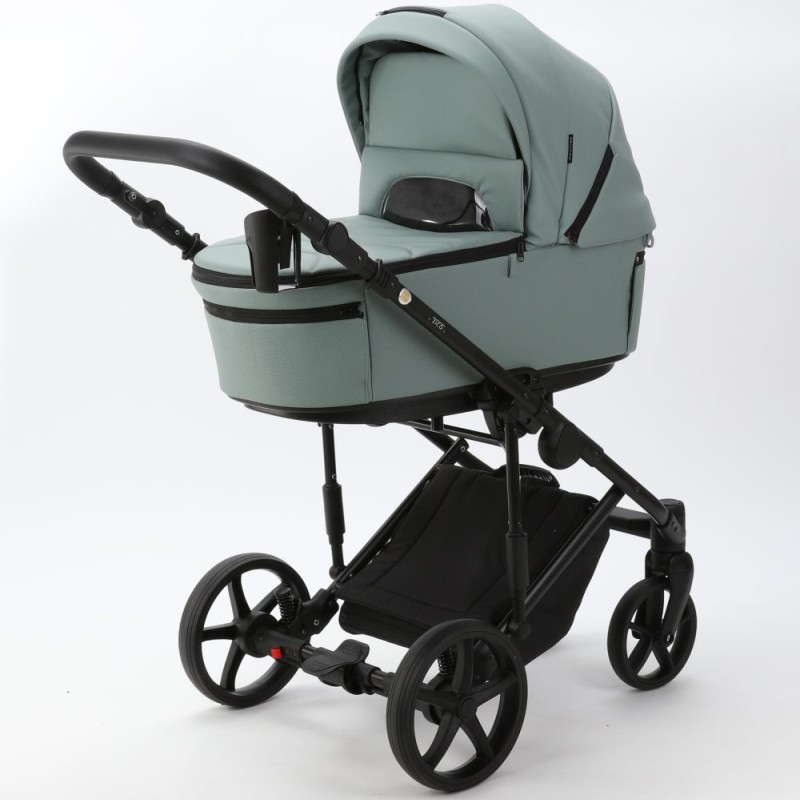 Noul carucior copii 3 in 1 Zico Adamex Deluxe Mint Leather SA20
