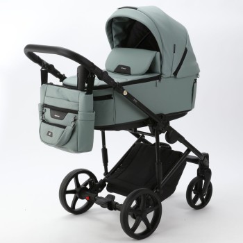 Noul carucior copii 3 in 1 Zico Adamex Deluxe Mint Leather SA20