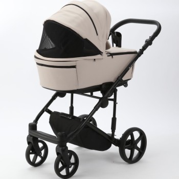Noul carucior copii 3 in 1 Zico Adamex Deluxe Cream Leather SA7