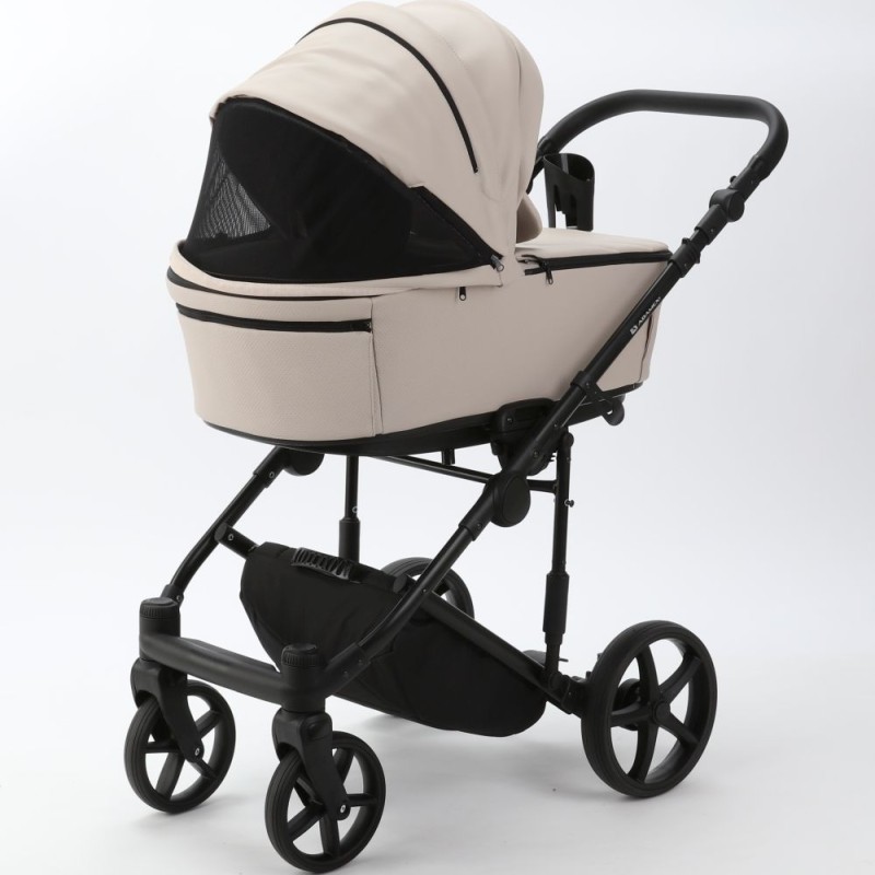 Noul carucior copii 3 in 1 Zico Adamex Deluxe Cream Leather SA7