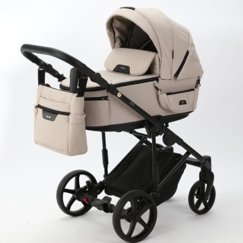 Noul carucior copii 3 in 1 Zico Adamex Deluxe Cream Leather SA7