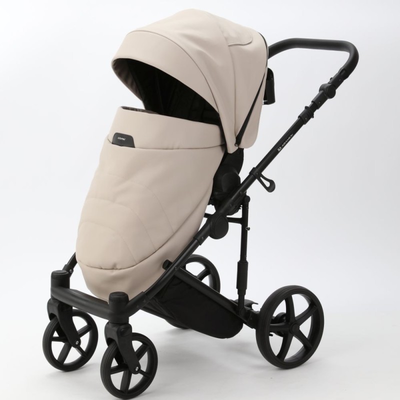 Noul carucior copii 3 in 1 Zico Adamex Deluxe Cream Leather SA7