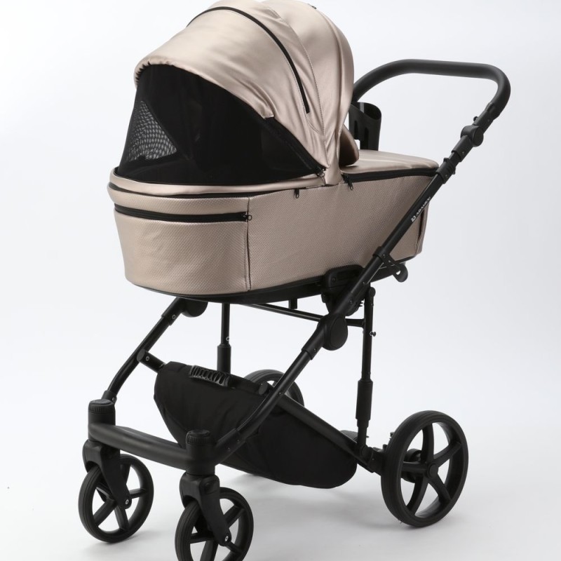 Noul carucior copii 3 in 1 Zico Adamex Deluxe Gold Leather SM6