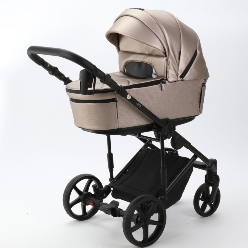 Noul carucior copii 3 in 1 Zico Adamex Deluxe Gold Leather SM6
