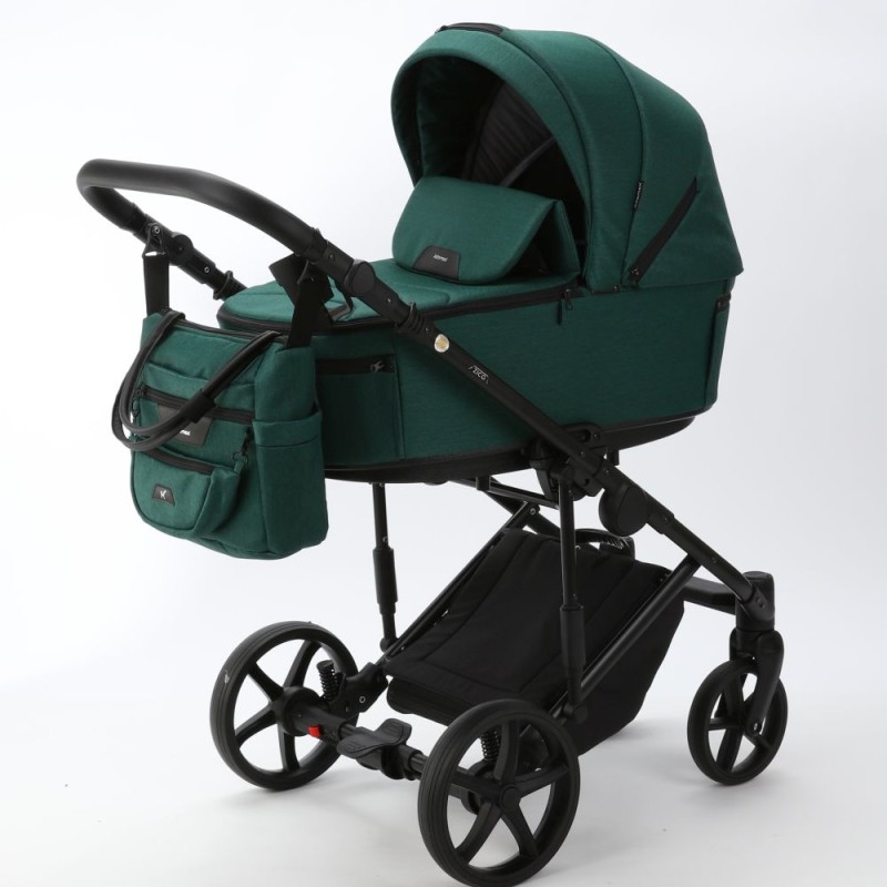 Noul carucior copii 3 in 1 Zico Adamex Green TK52