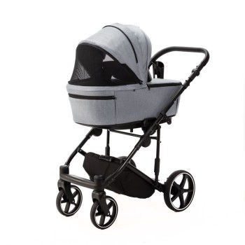 Noul carucior copii 3 in 1 Zico Adamex Soft Grey TK60